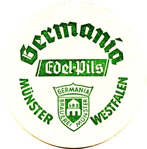 mnster ms-nw germania rund 1a (215-edel pils-u m logo-grn)